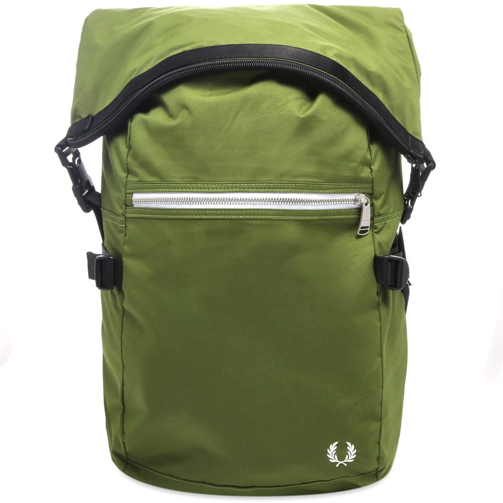 Fred Perry Authentic Roll Top Backpack - 2