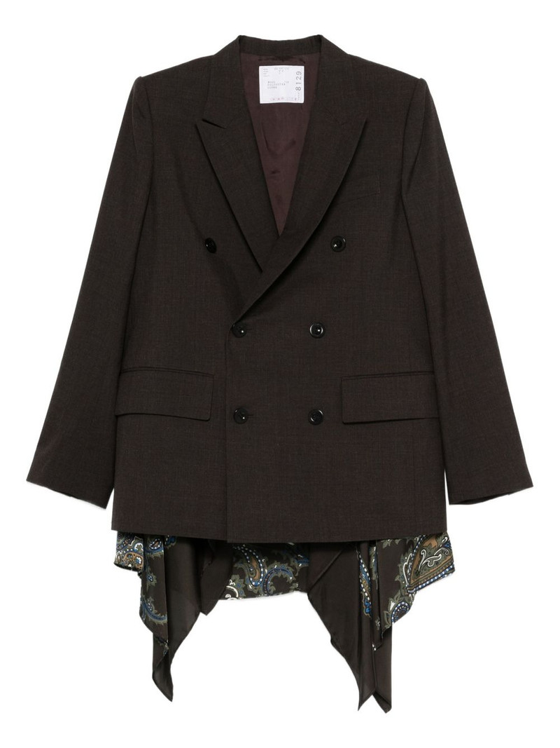 double-breasted paisley blazer 1