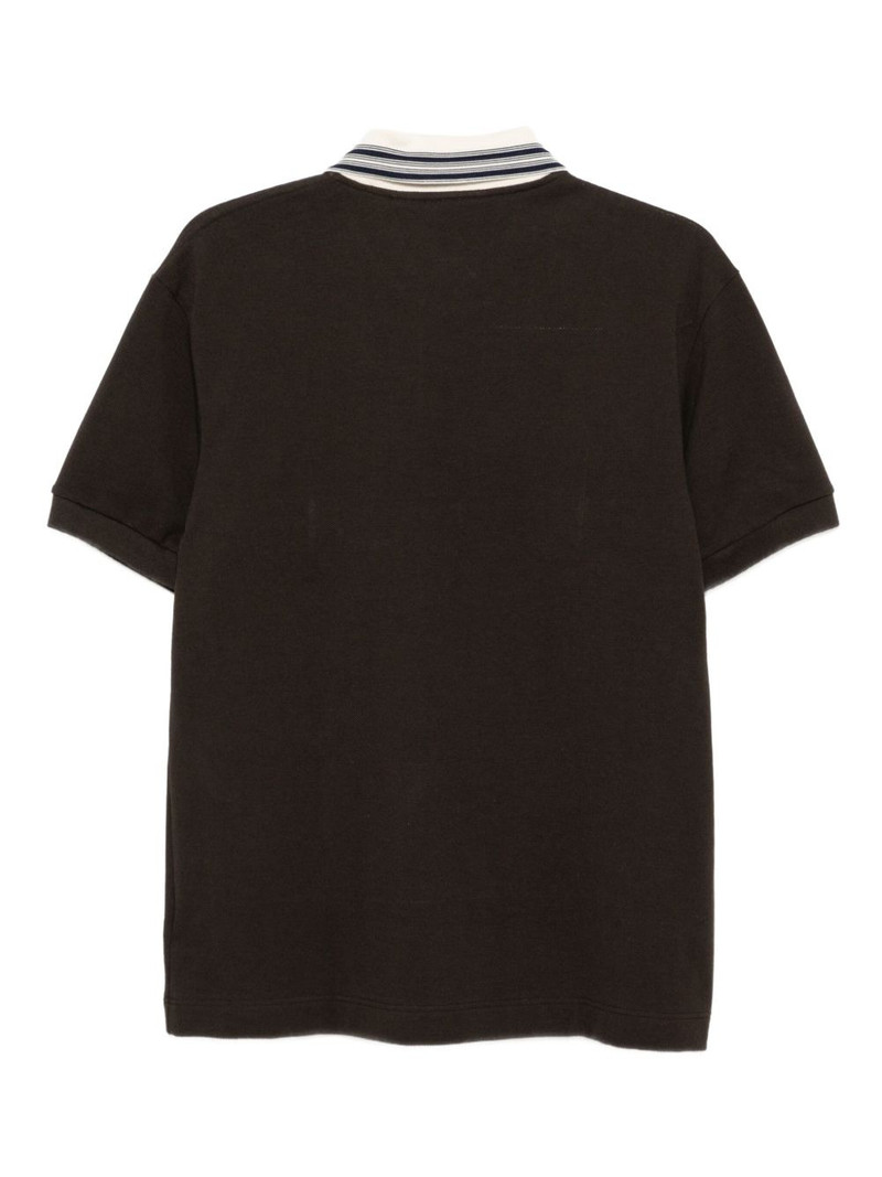 LACOSTE logo-embroidered polo shirt outlook