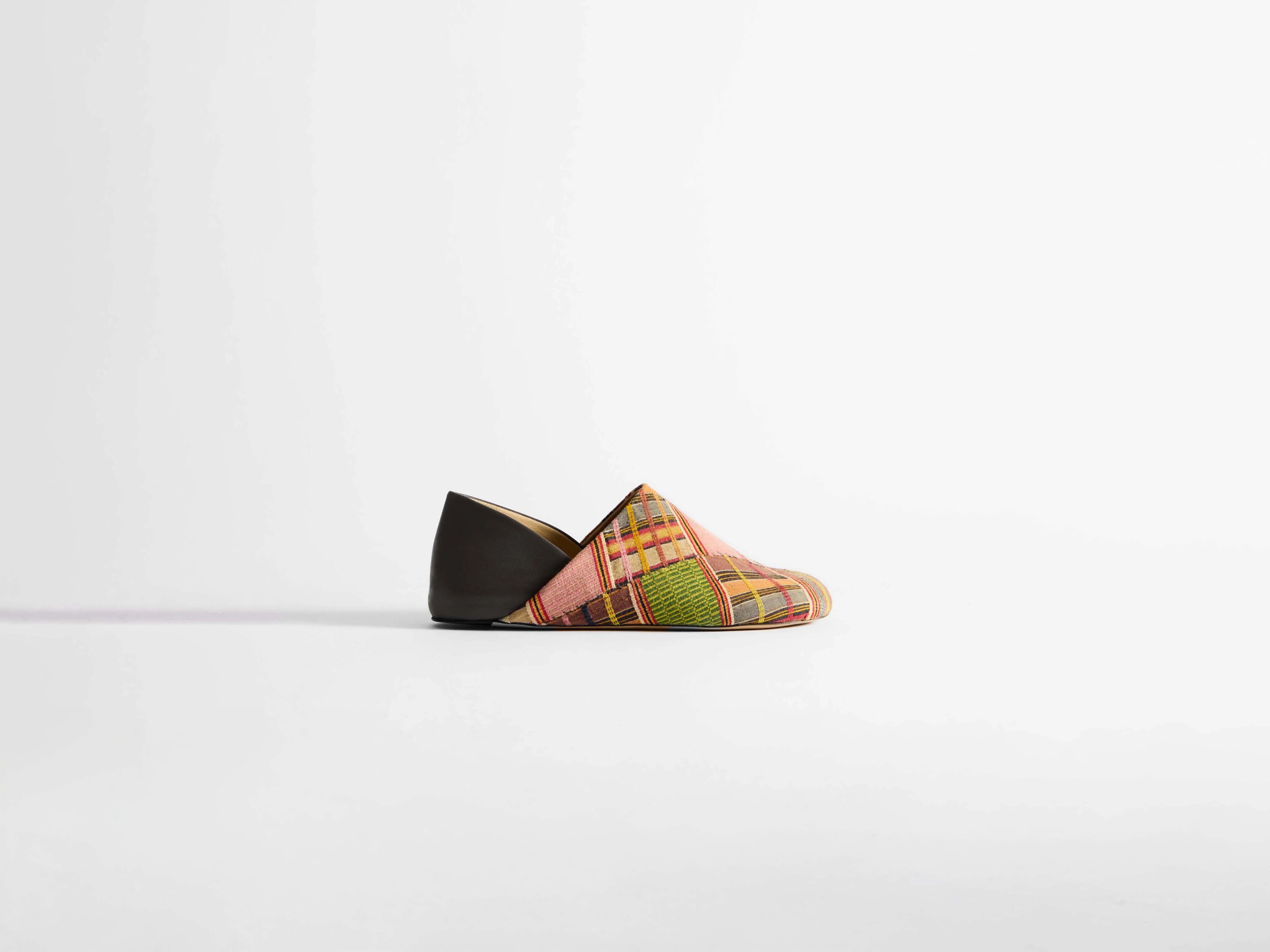 WOMENS SLIPPER MULES IN MULTI - 1