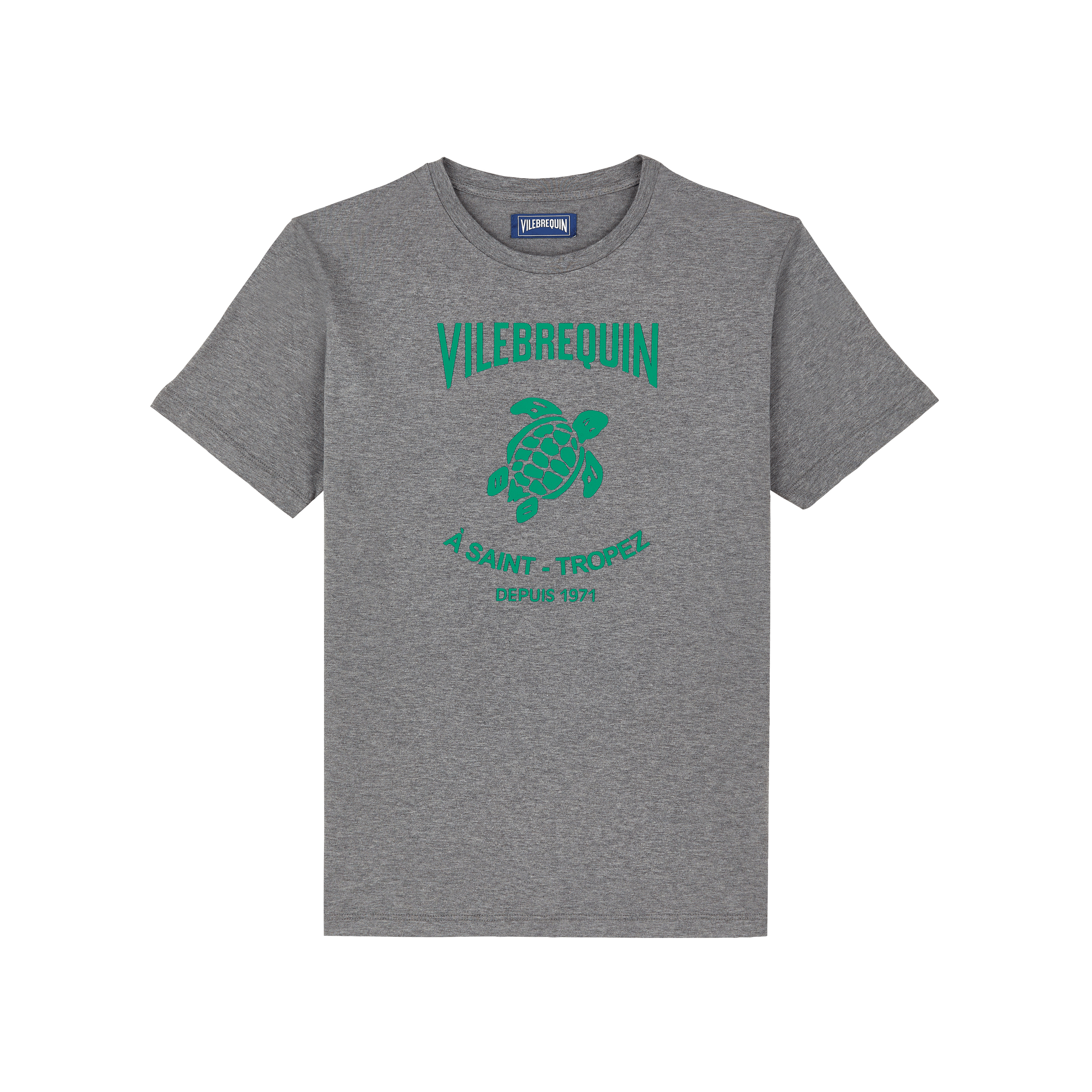 Men Cotton T-shirt Embossed logo - 1