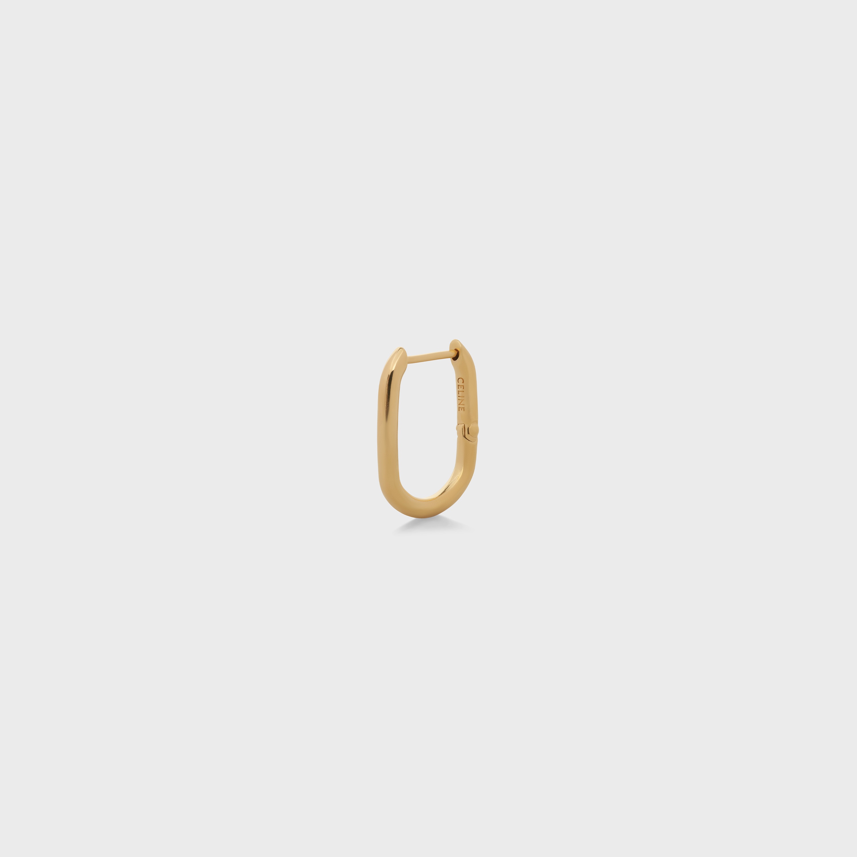 Celine Separables Hoop in Brass with Gold Finish - 2