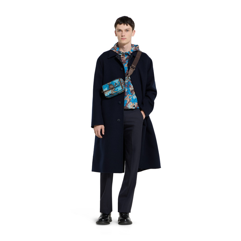 GUCCI Wool gabardine pant with embroidery outlook