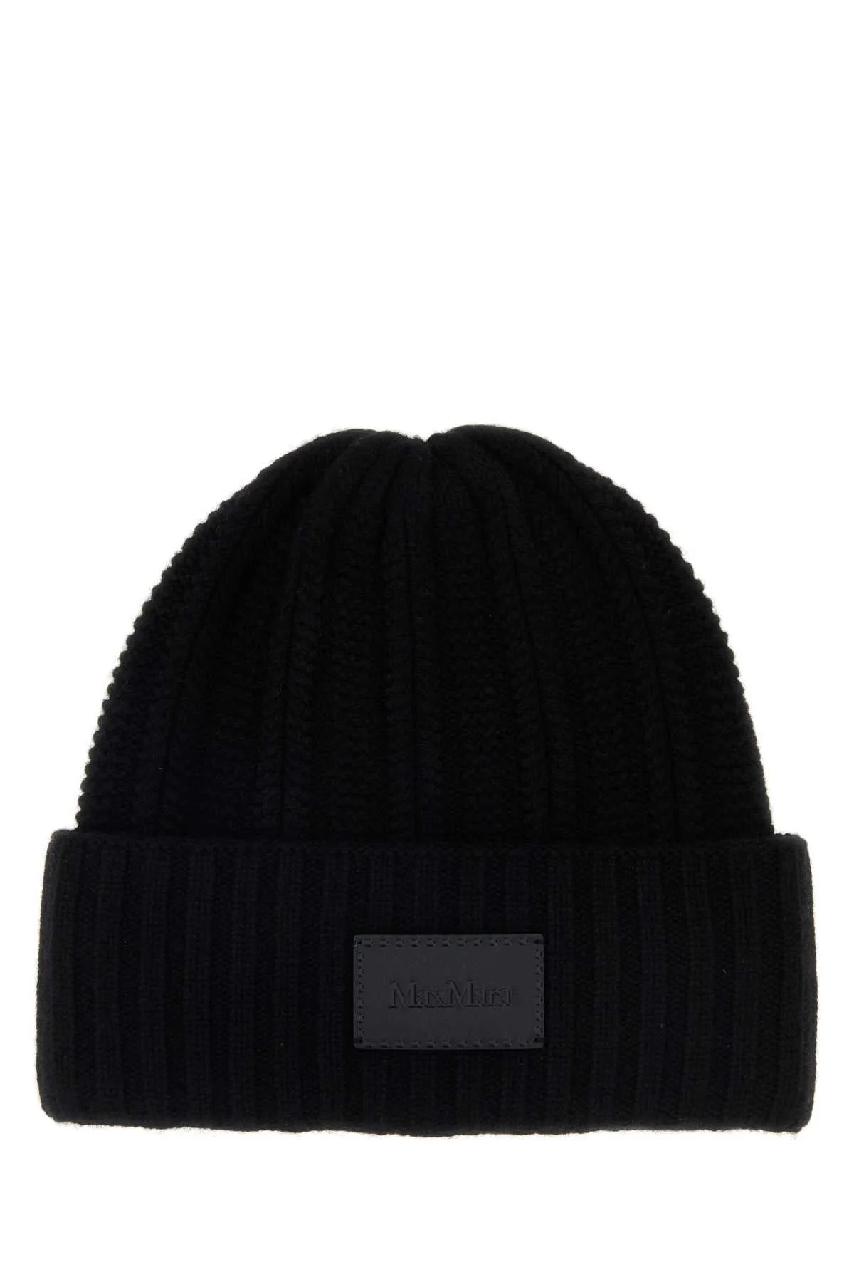Max Mara Women Black Cashmere Macbeth Beanie Hat - 1