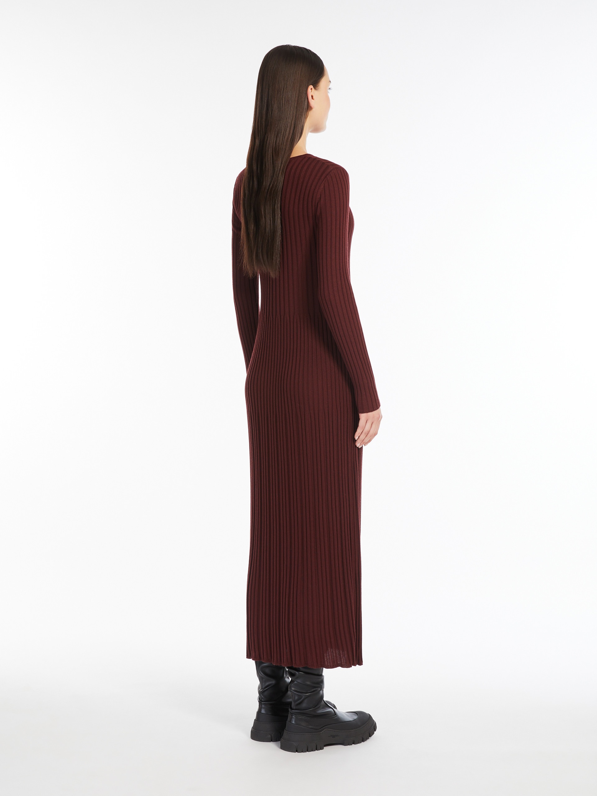 ELETTA Wool blend-knit dress - 4