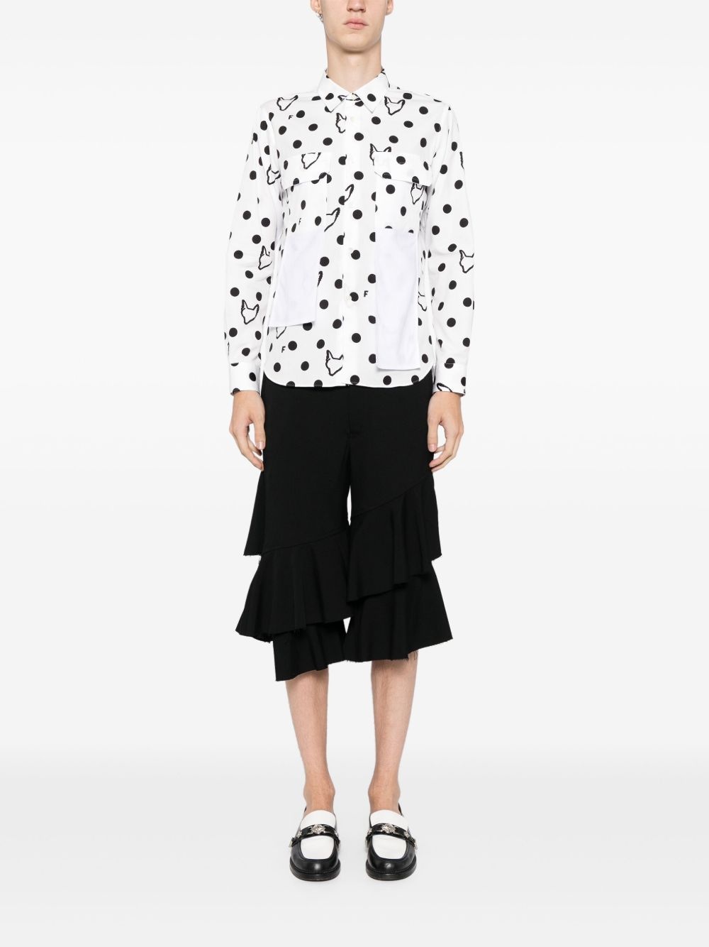 polka-dots shirt - 2