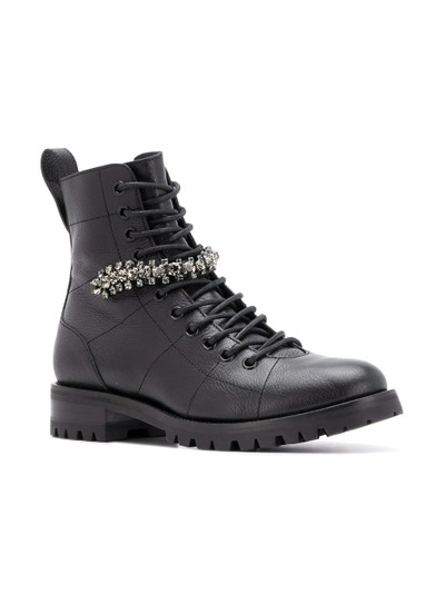 JIMMY CHOO Cruz combat ankle boots outlook