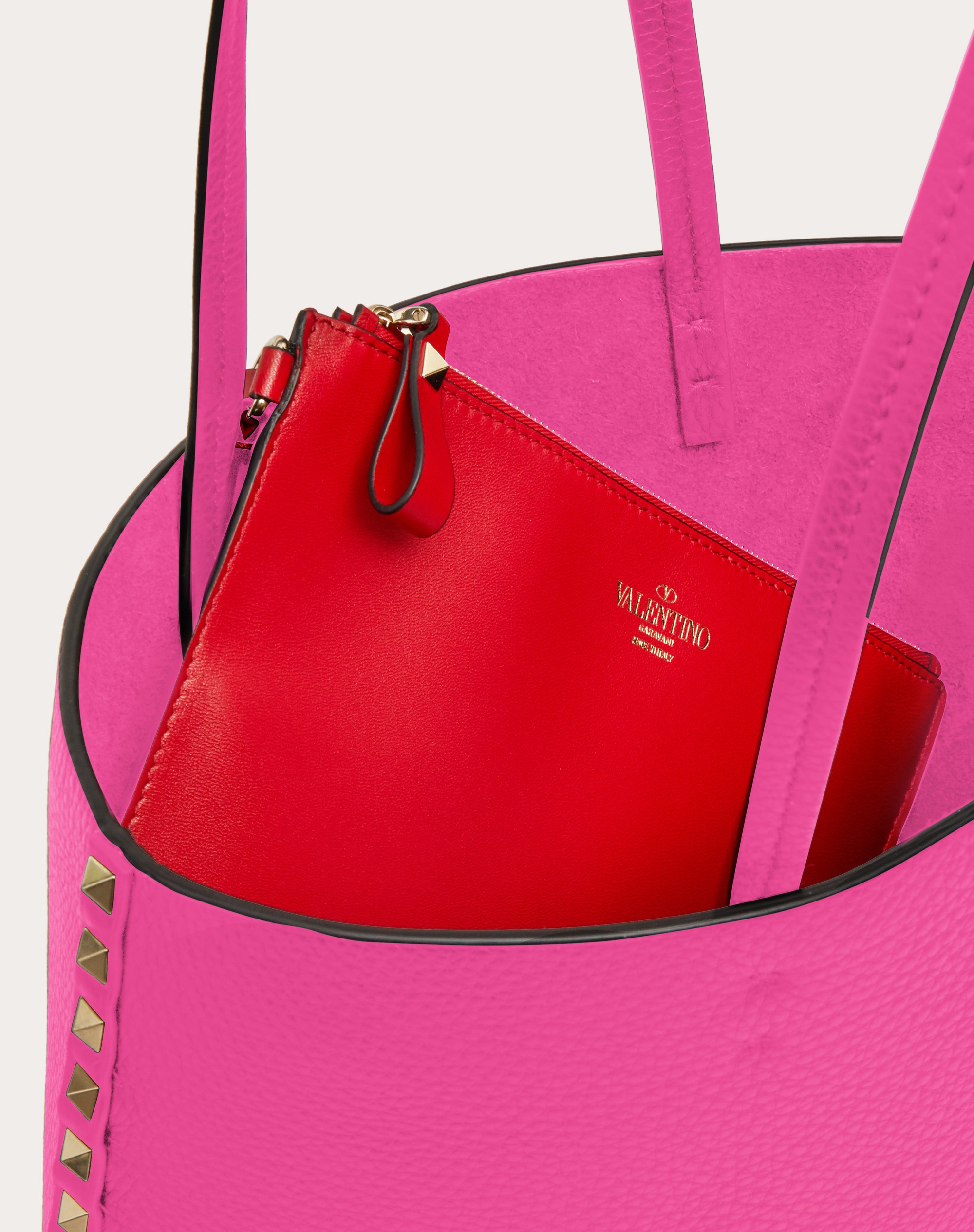 VALENTINO GARAVANI ROCKSTUD PET CUSTOMIZABLE N/S TOTE BAG 4