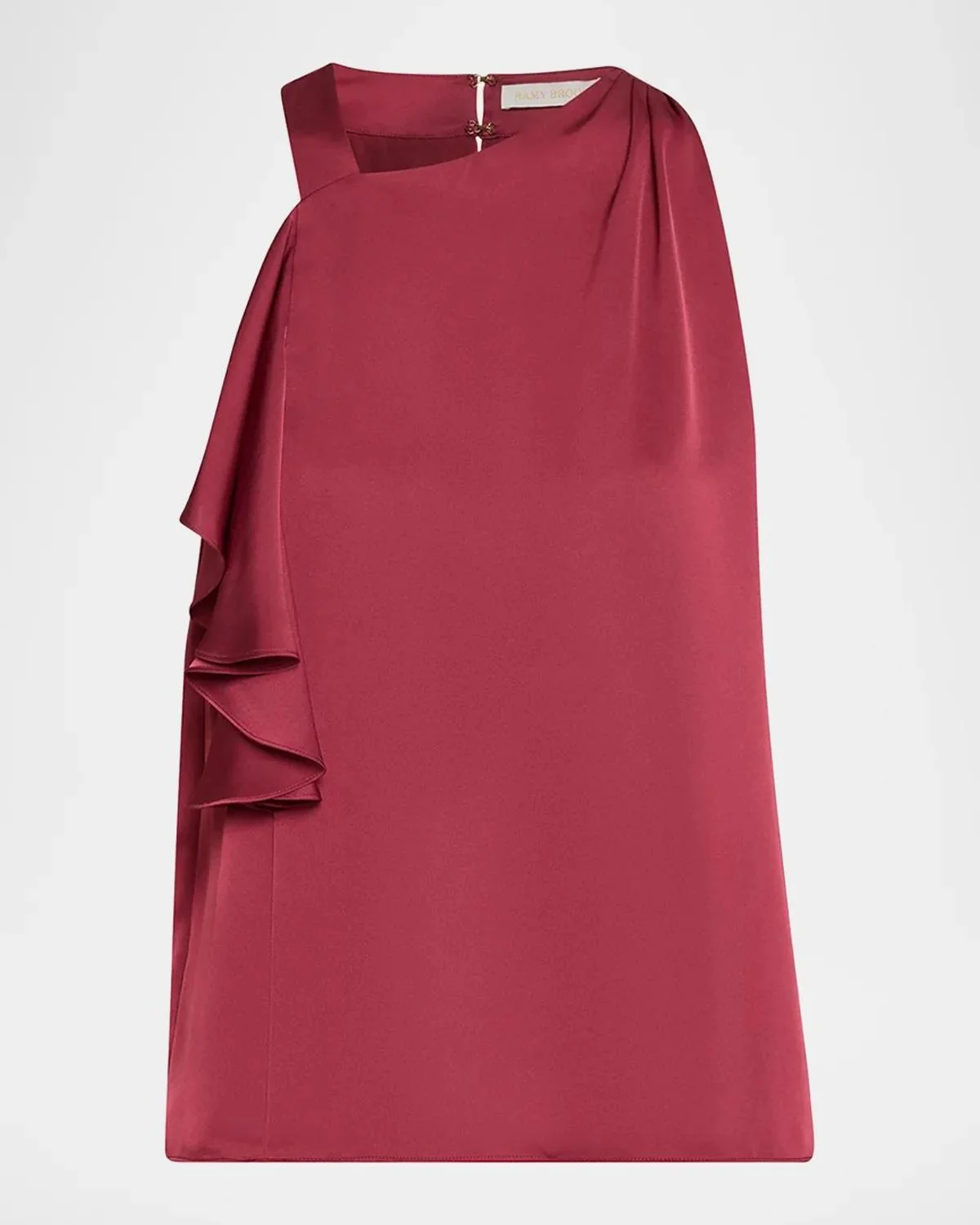 Danielle Sleeveless Ruffle Blouse - 1