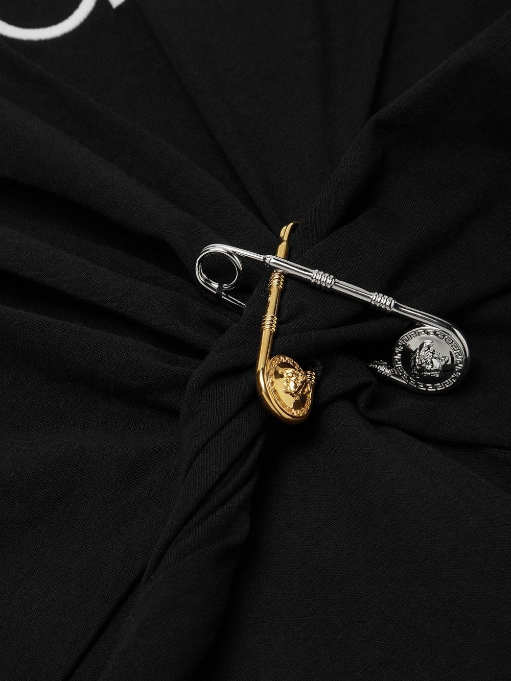 safety-pin T-shirt - 4