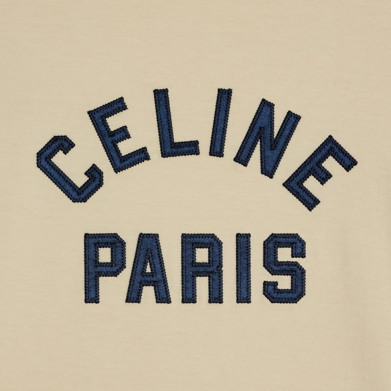 celine paris 70's T-shirt in cotton jersey 4