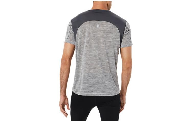 ASICS Road Short Sleeve Top 'Grey' 2011C992-020 - 2