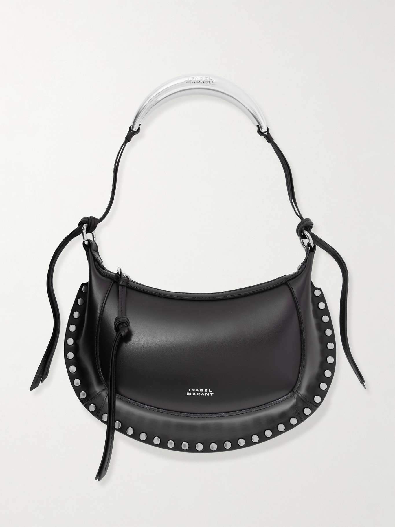 Oskan Moon studded leather shoulder bag - 1