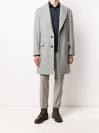 Brunello Cucinelli single breasted coat outlook