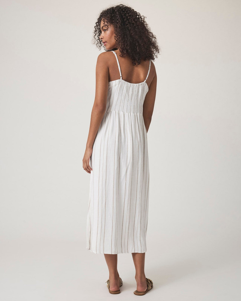 Splendid Gabrielle Linen Button Down Dress outlook