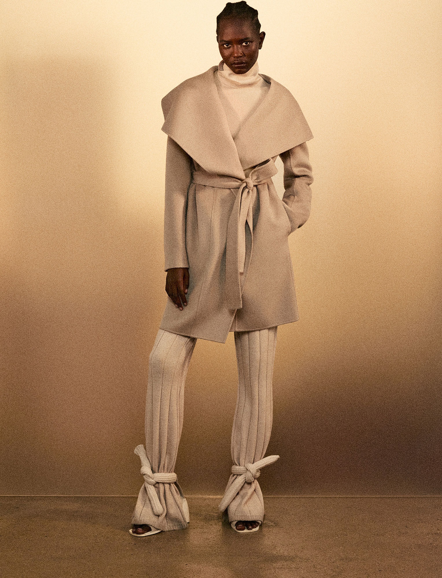 Double Face Cashmere Granby Coat - 7