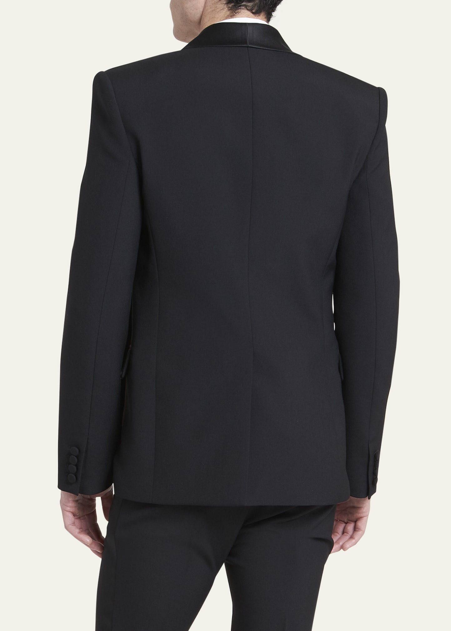 Men's Tuxedo Jacket with Satin Strings - 3