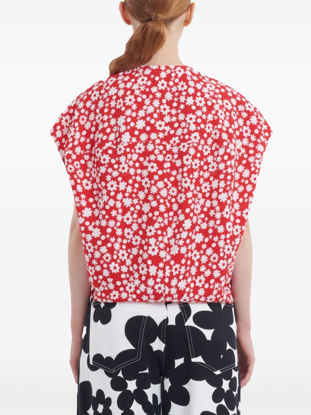floral print shirt - 4