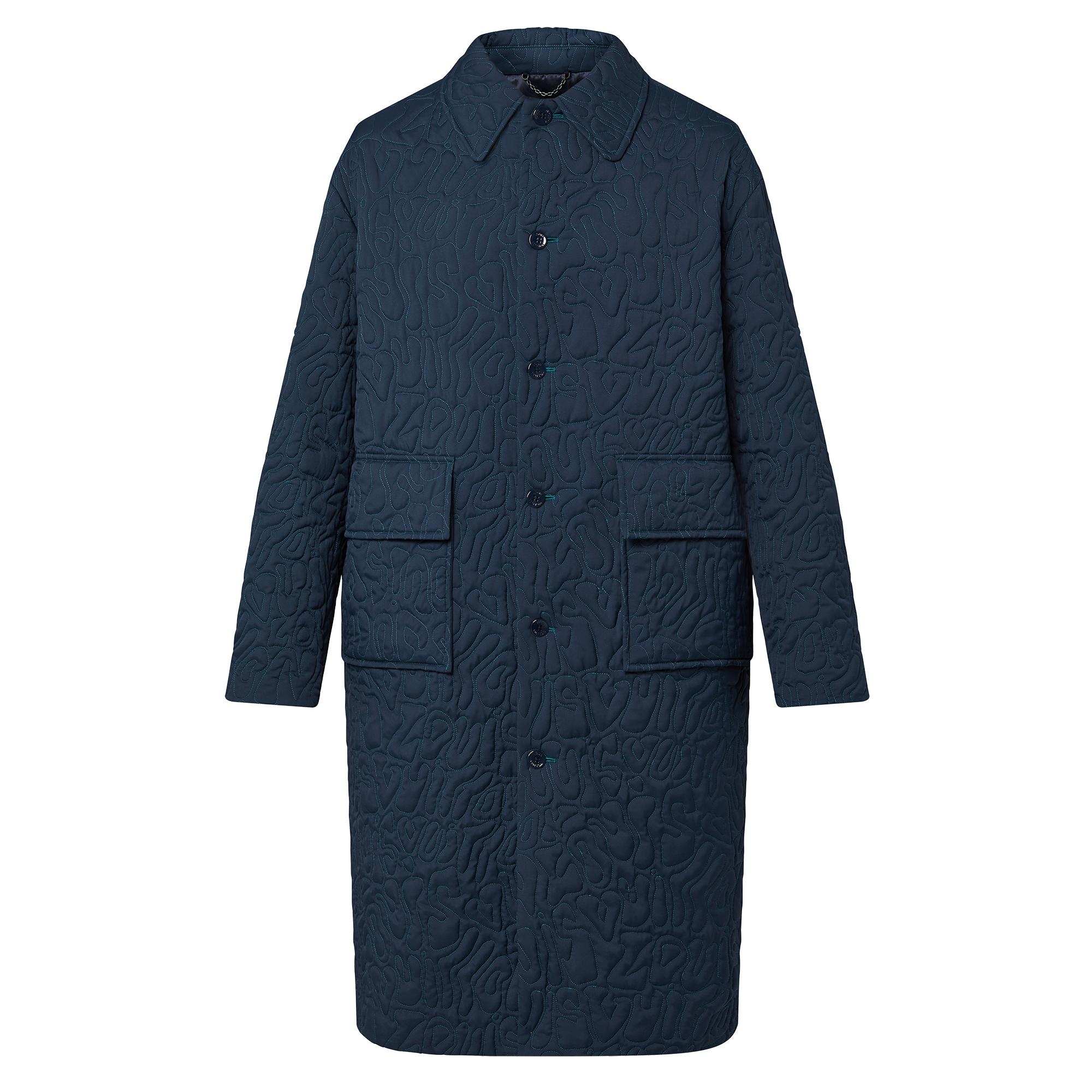 LV Graphic Light Padded Coat - 1