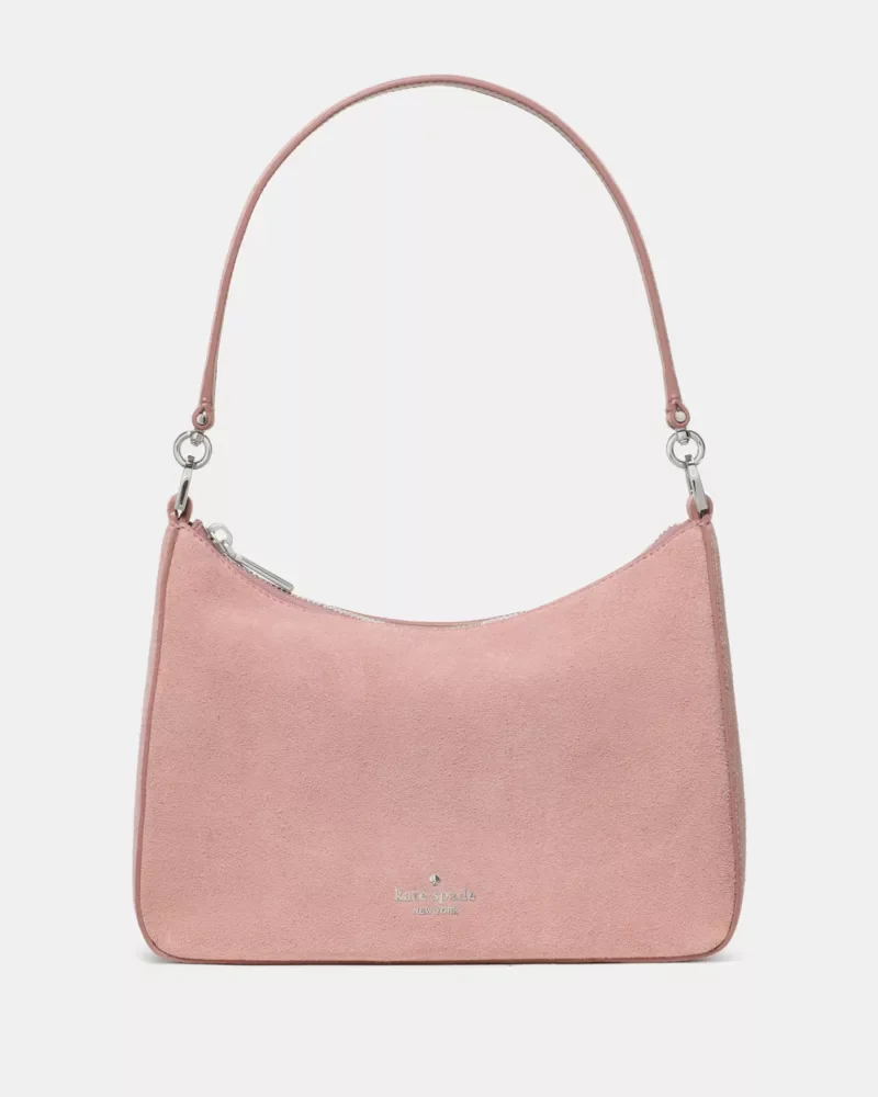 Margot Suede Medium Shoulder Bag - 1