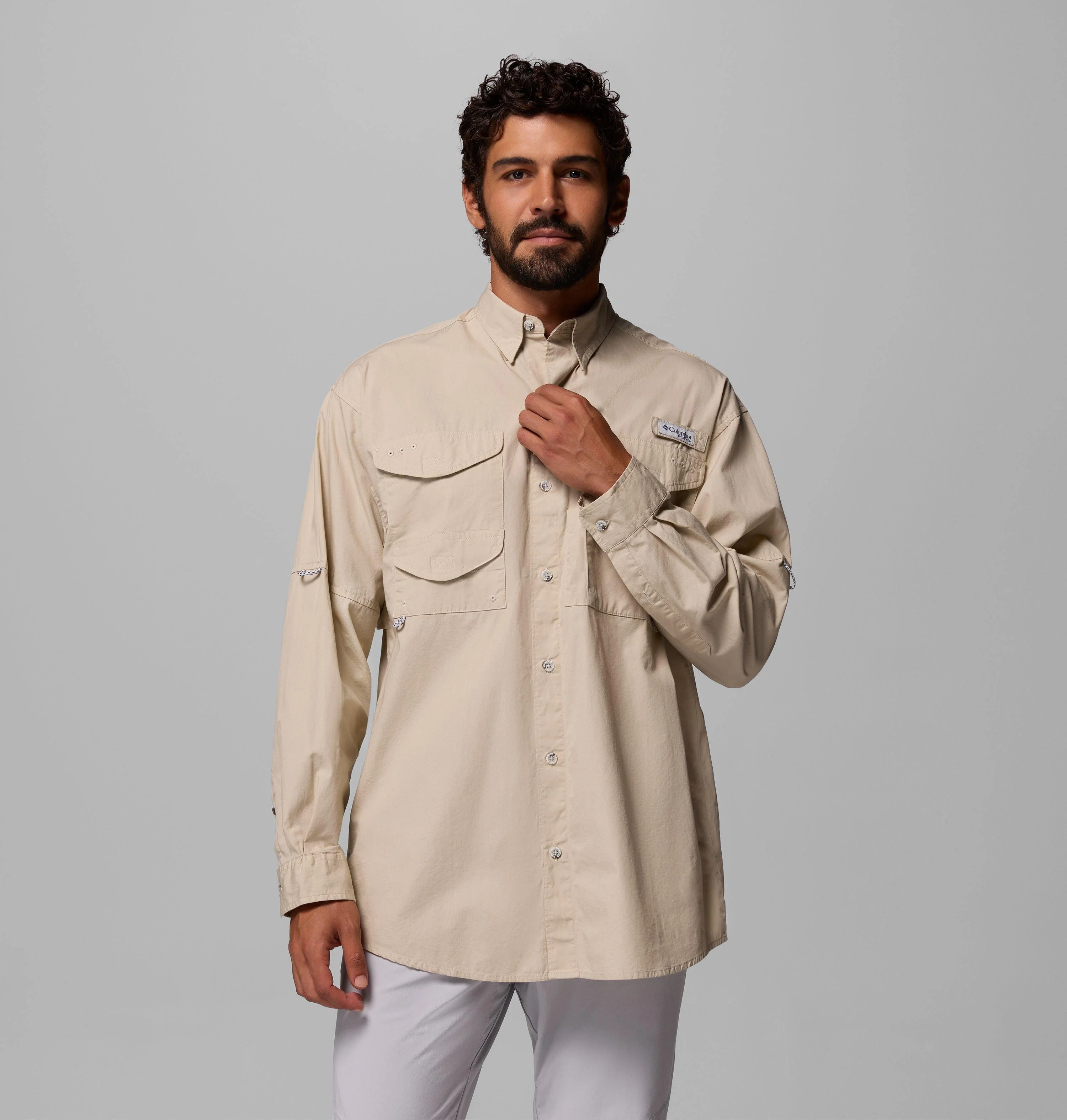 Men’s PFG Bonehead Long Sleeve Shirt - 1