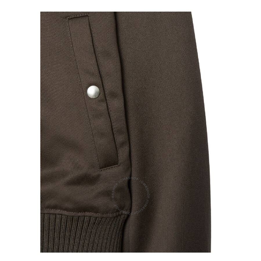 Burberry Zipped Shearling-Collar Bomber Jacket - 6