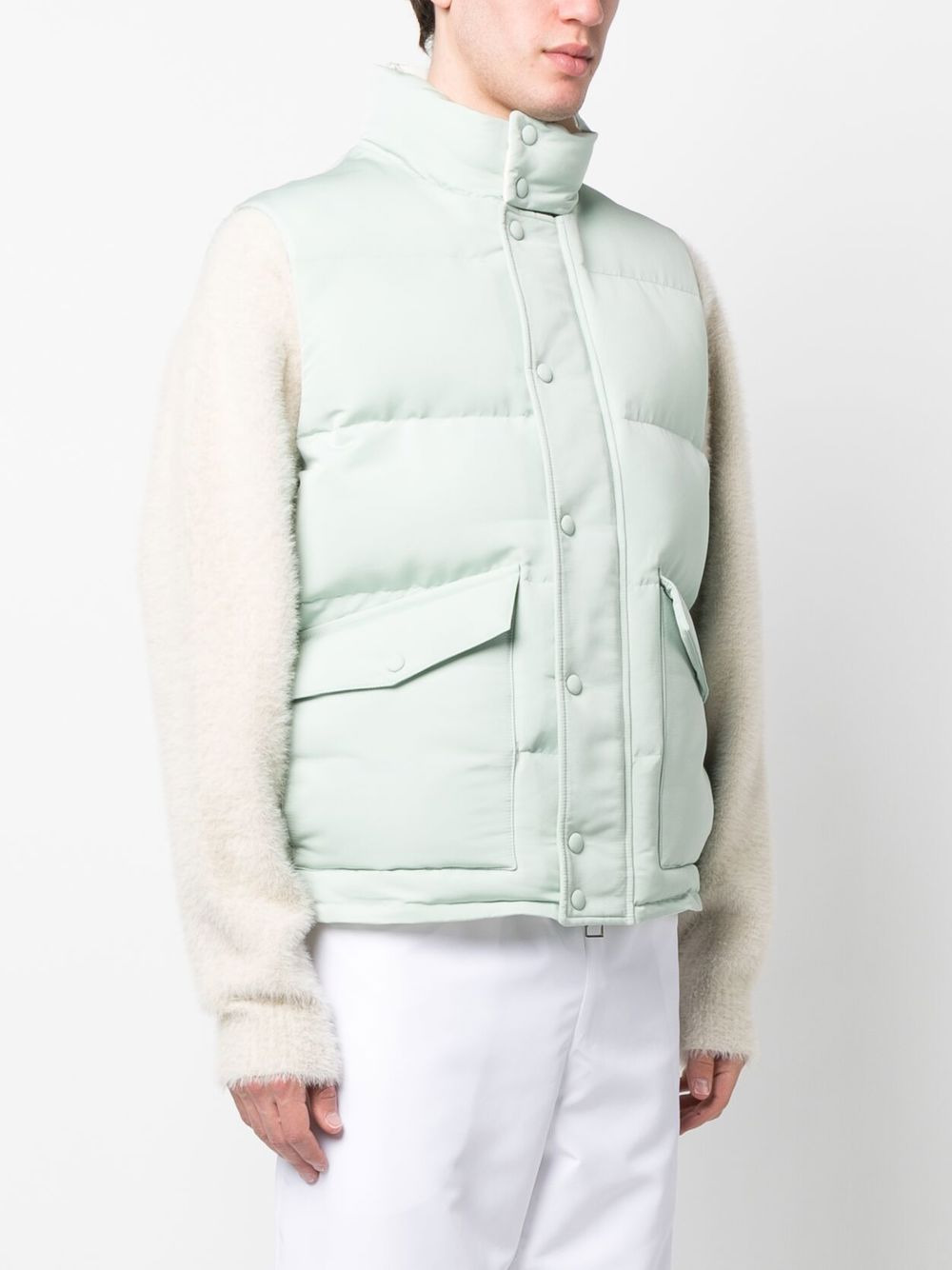 logo-print gilet - 4