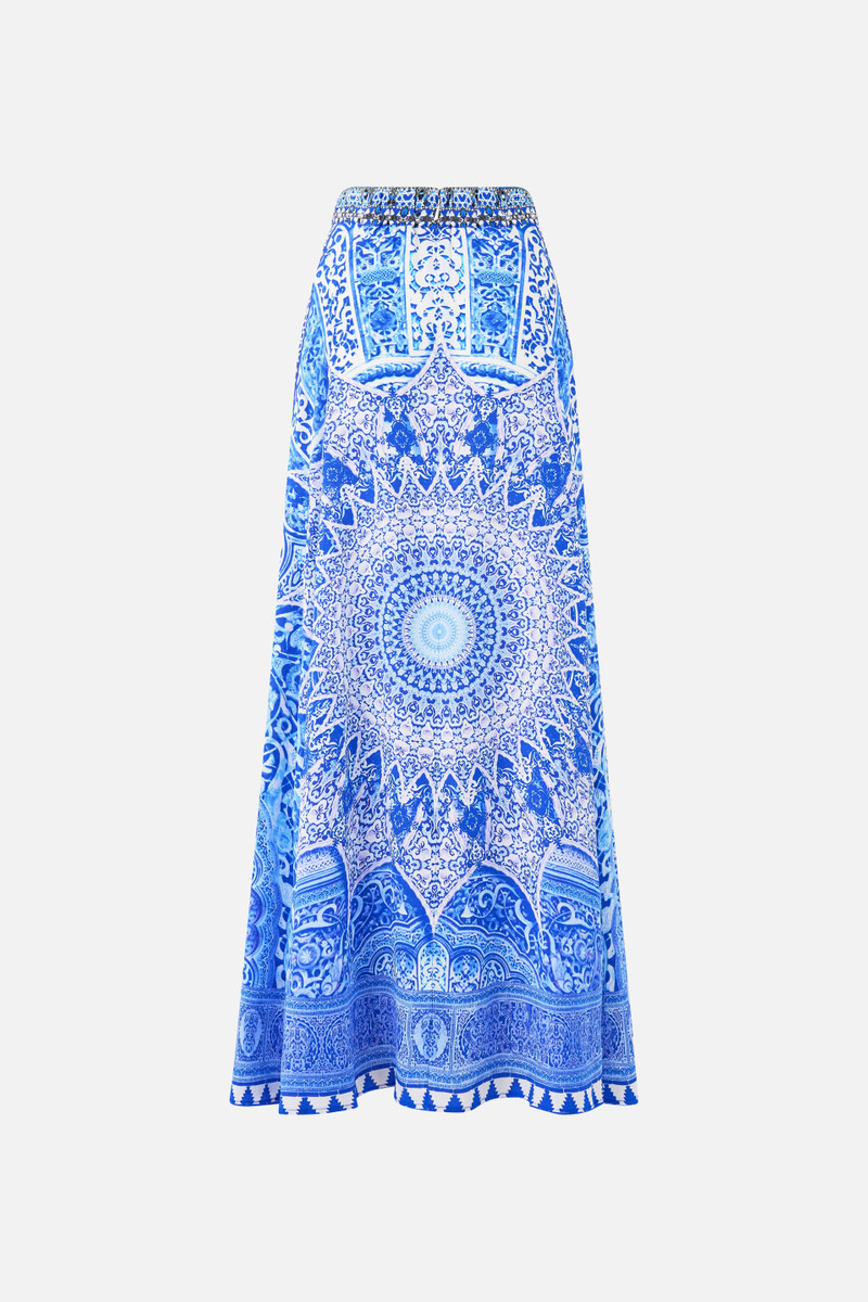 CAMILLA PANELLED FLARED LONG SKIRT outlook