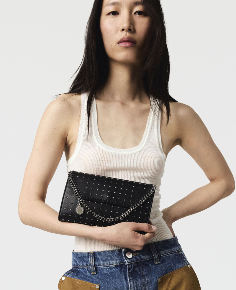 Limited-Edition Falabella Star Studs Wallet Crossbody Bag 7