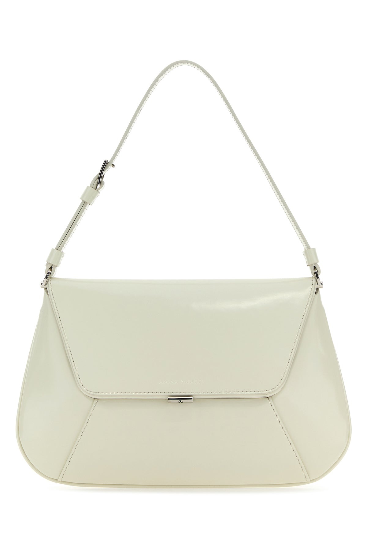 Ivory leather Ami shoulder bag - 1