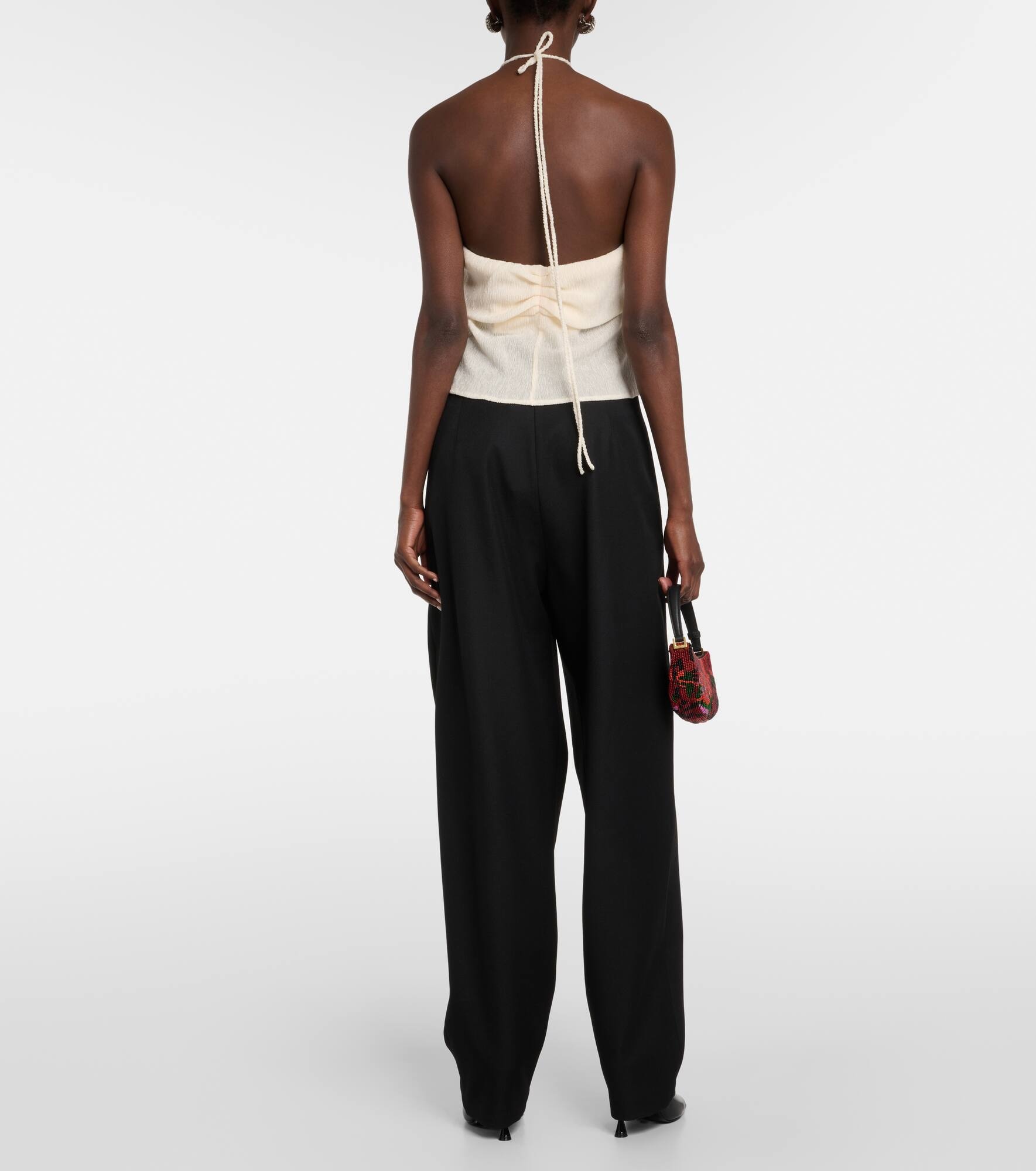 Halterneck crop top - 3
