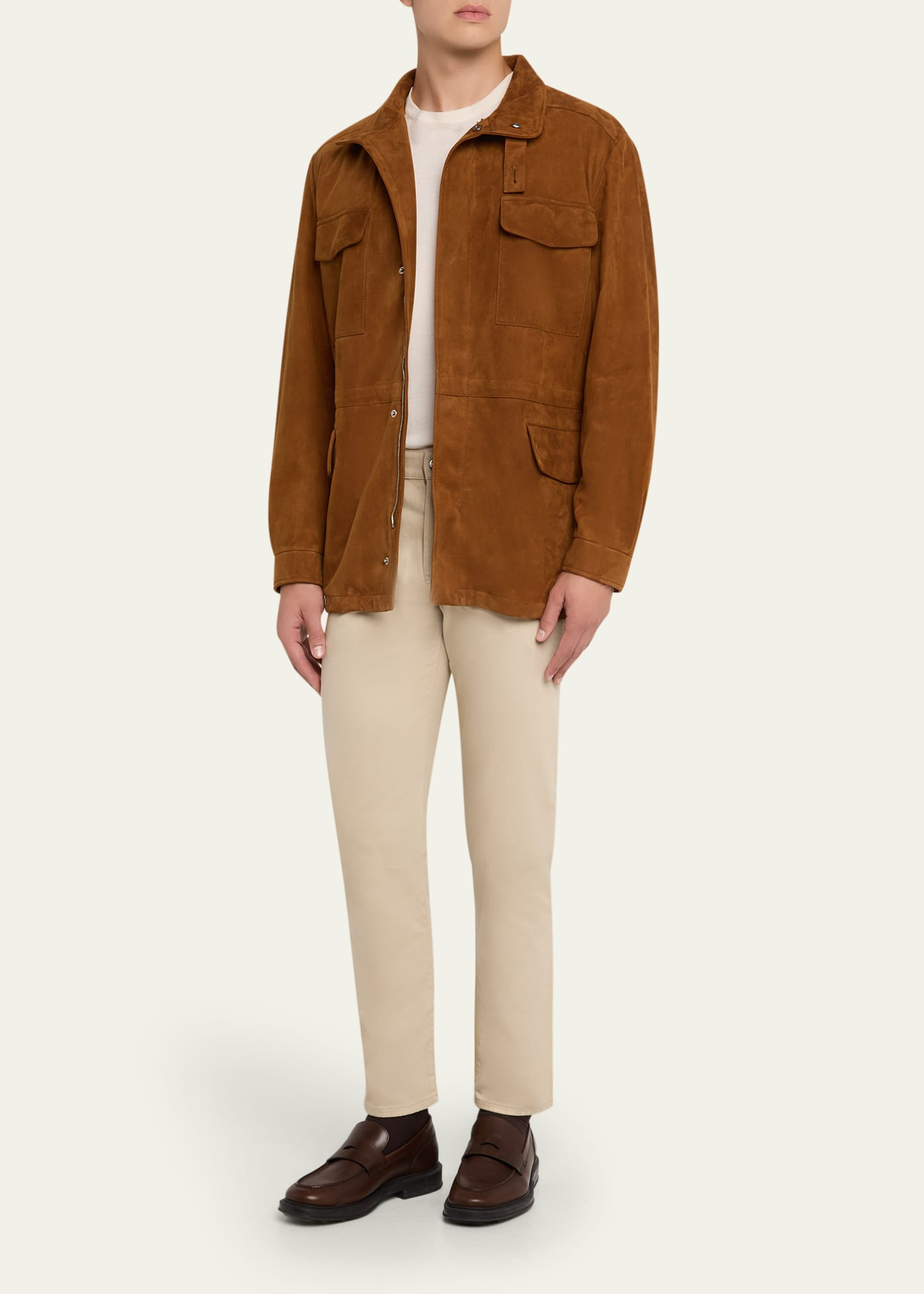 Men's Quarona Slim Five-Pocket Trousers - 2