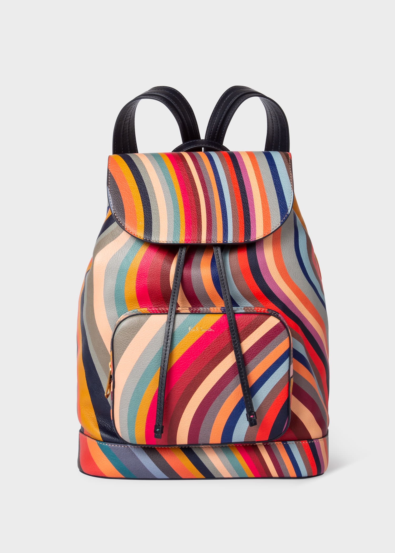 Paul Smith Leather Swirl Shoulder Bag