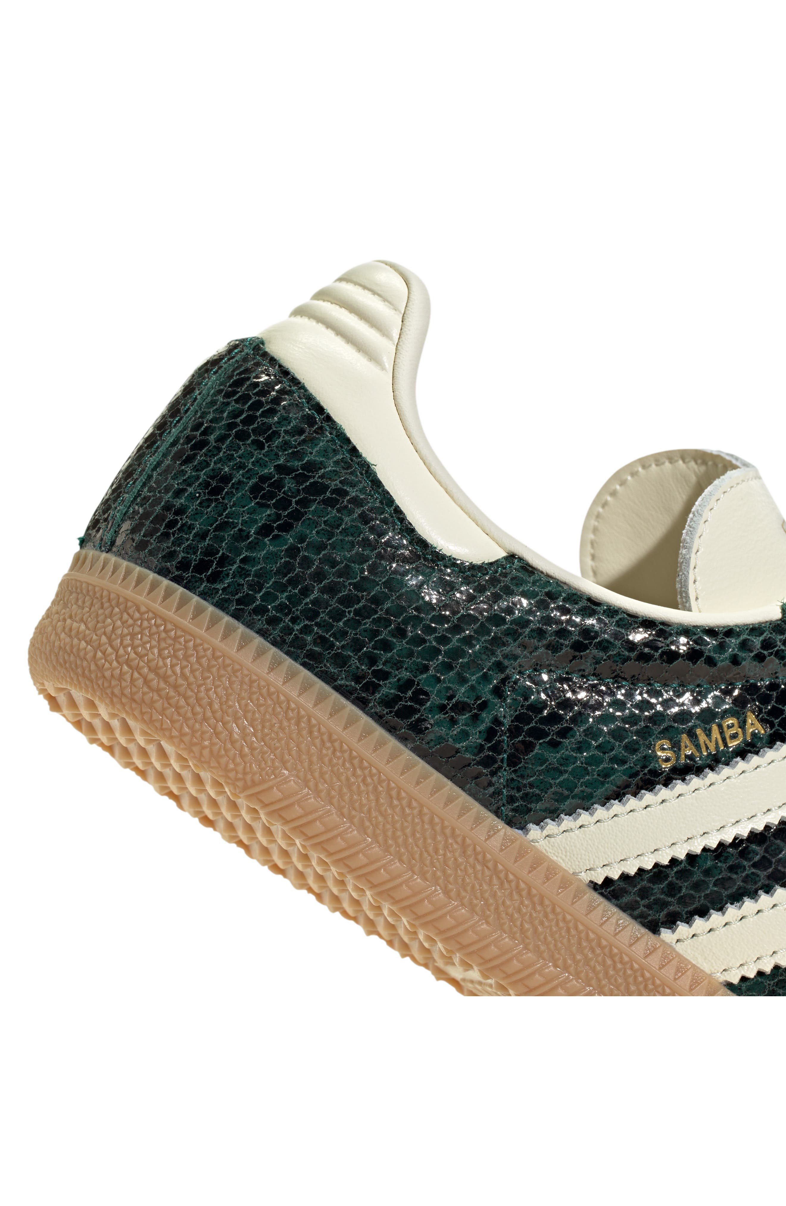 adidas Gender Inclusive Samba OG Sneaker in Green/White/Green at Nordstrom - 9