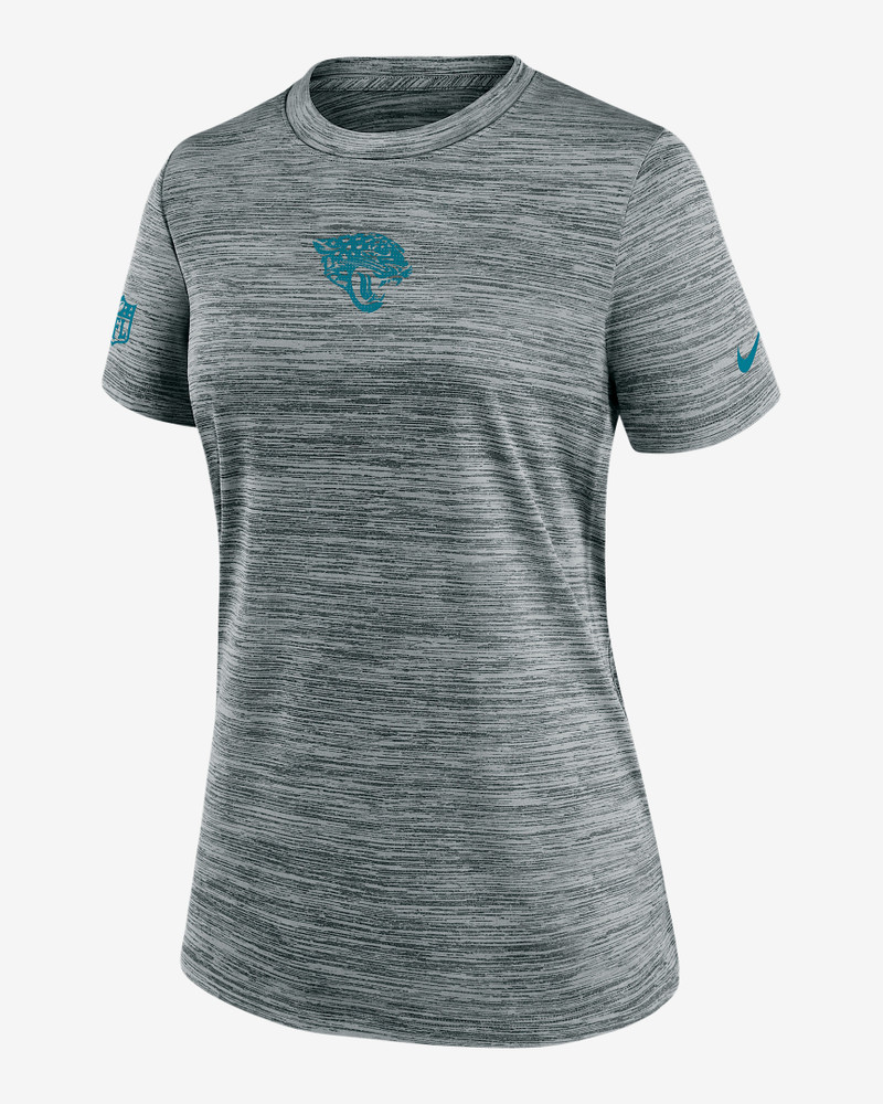 Jacksonville Jaguars Sideline Team Issue Velocity Women's Nike Dri-FIT NFL T-Shirt 1