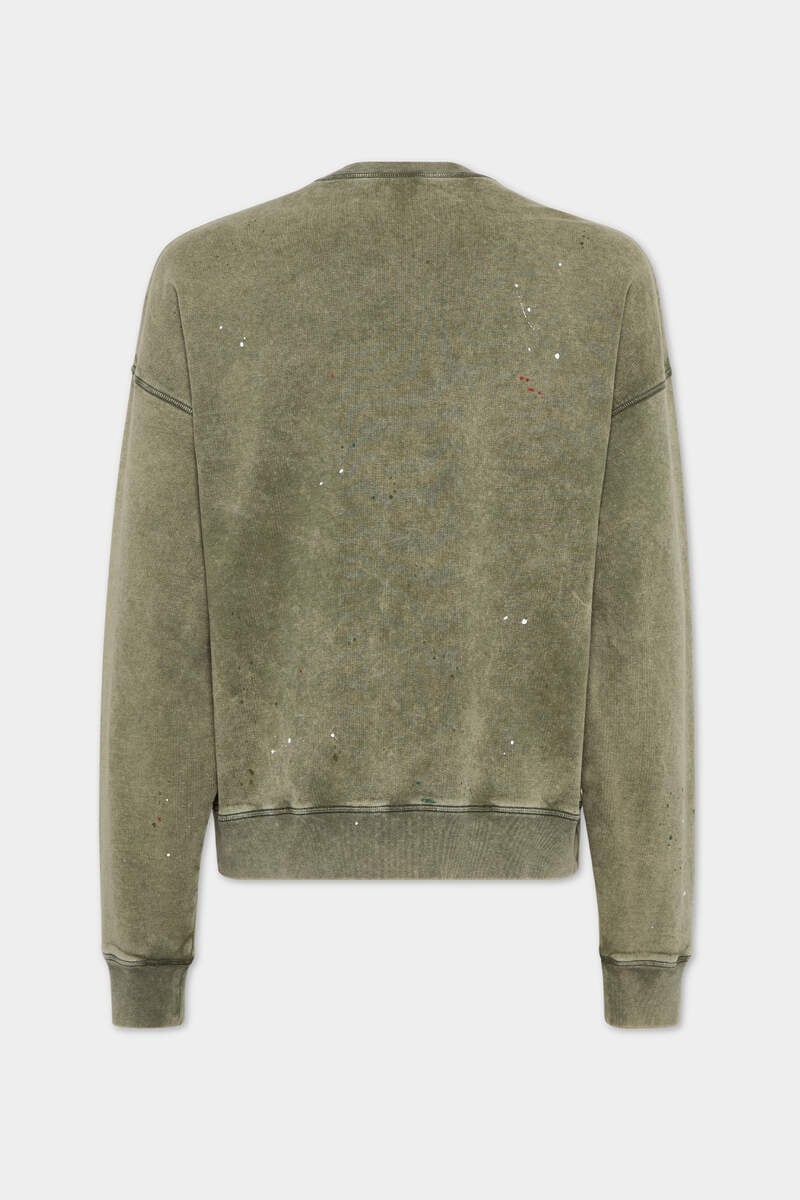 MARBLE DYED WITH VANISH SPOT CYPRO FIT SWEATSHIRT - 2