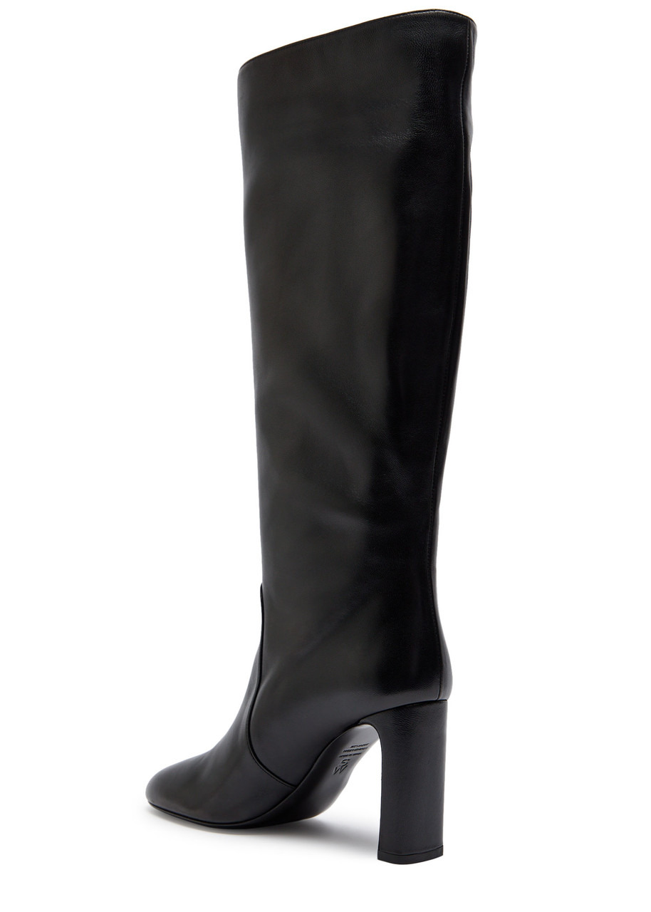 Stuart Weitzman Babette Tubo 85 Leather Knee-high Boots - 2