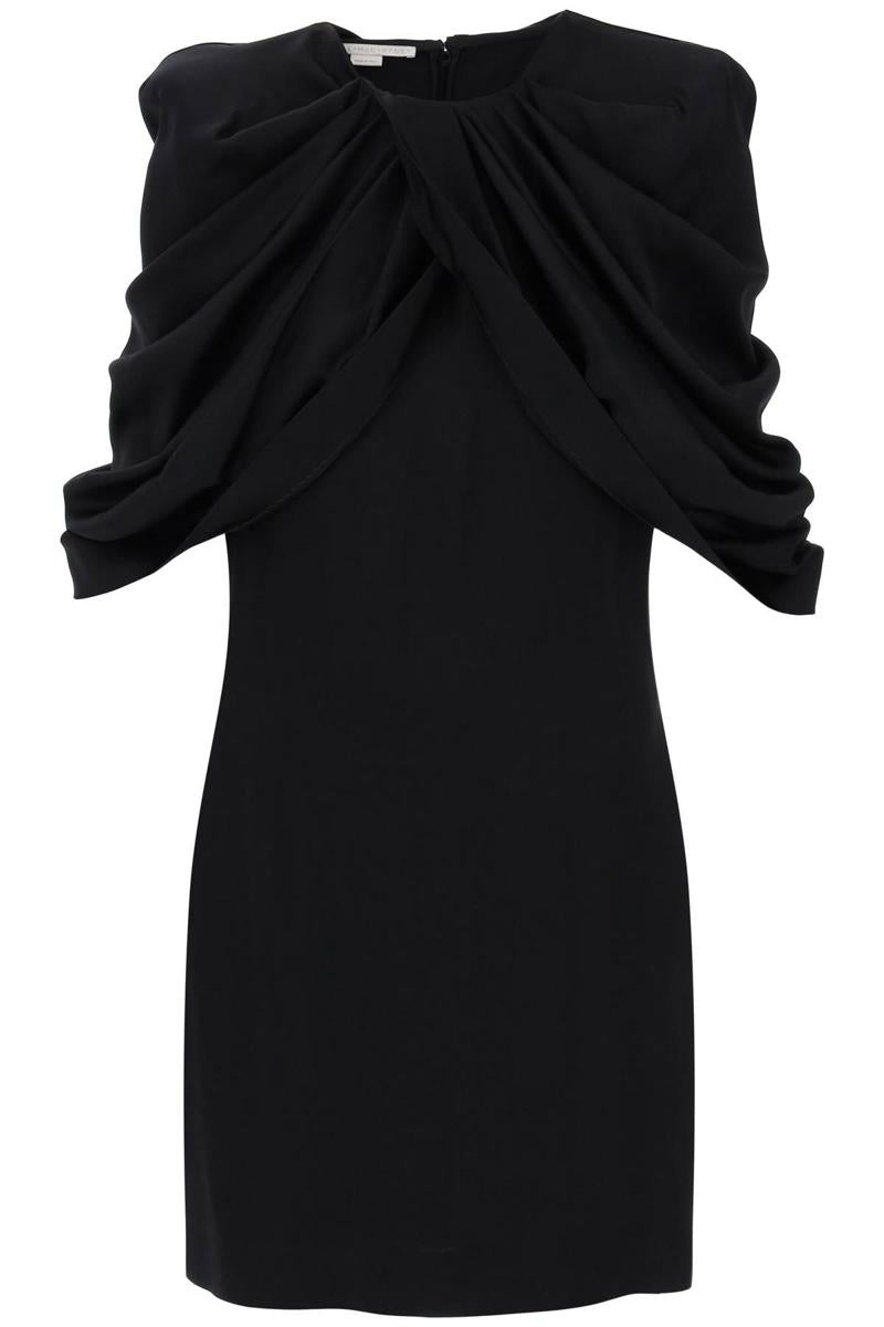 Stella Mccartney MINI DRESS WITH PETAL SLEEVES - 1