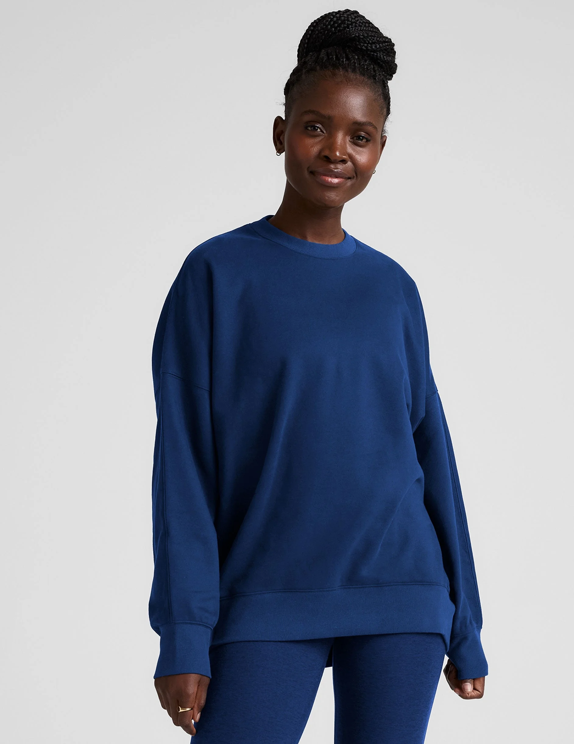 LuxeFleece Oversized Sweatshirt - 1