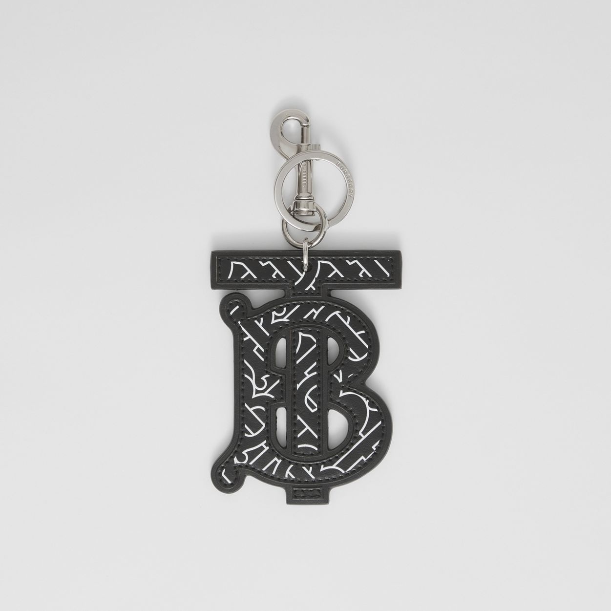Monogram Motif Leather Key Ring - 1