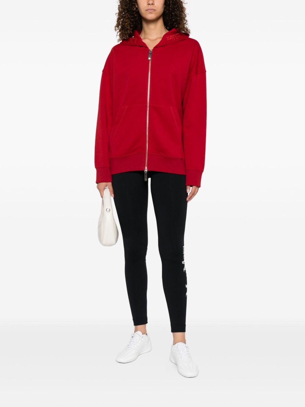 Siena embroidered zip-up hoodie - 2