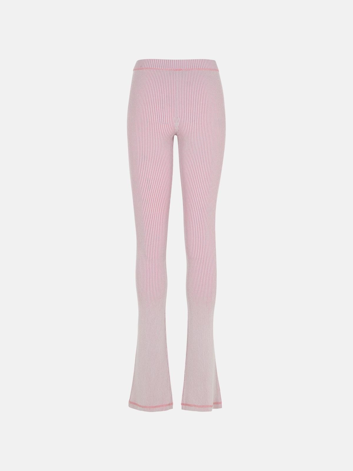 LEGGINGS IN PINK VISCOSE BLEND - 3