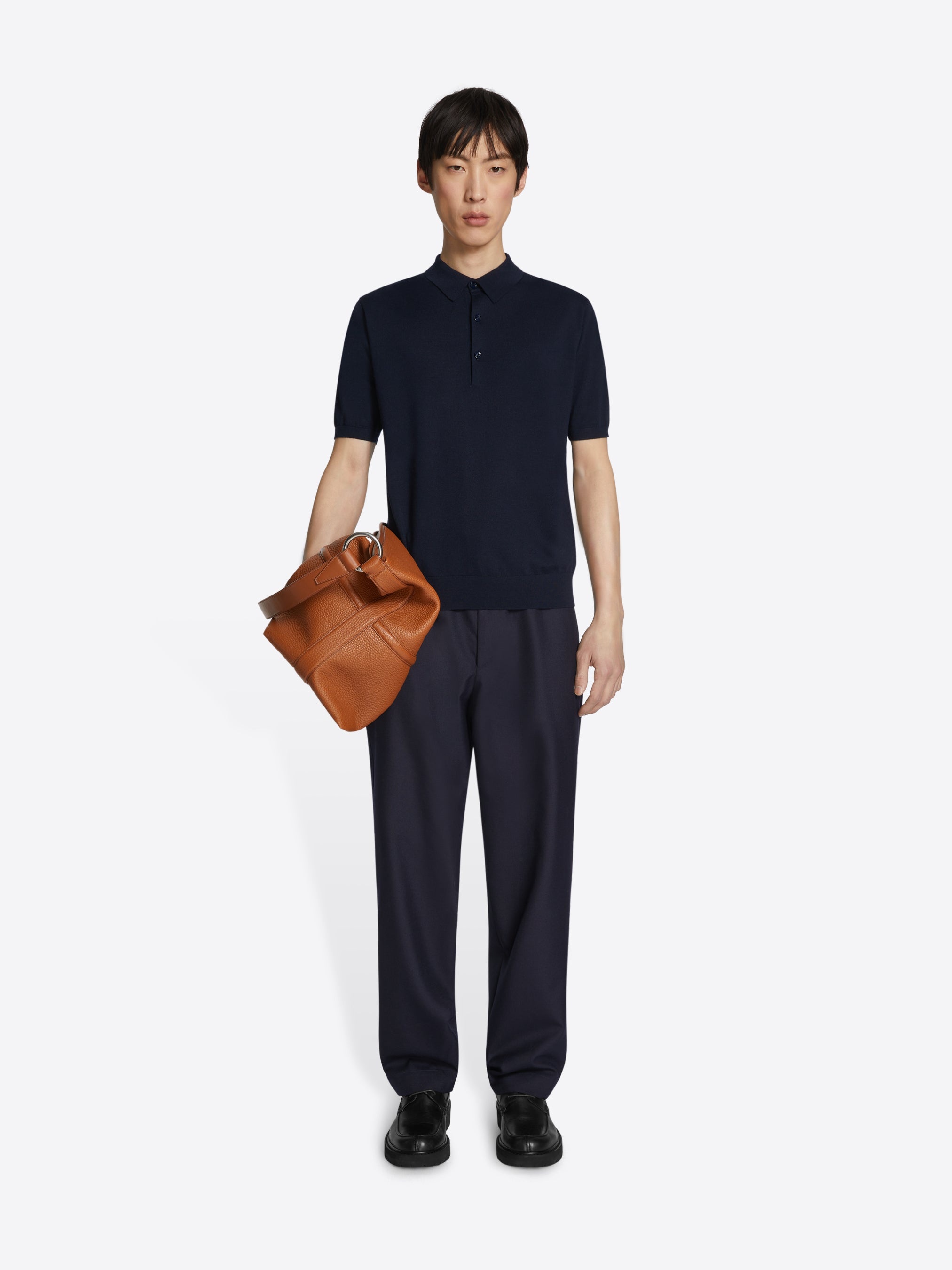 MERINO WOOL POLO SHIRT - 2