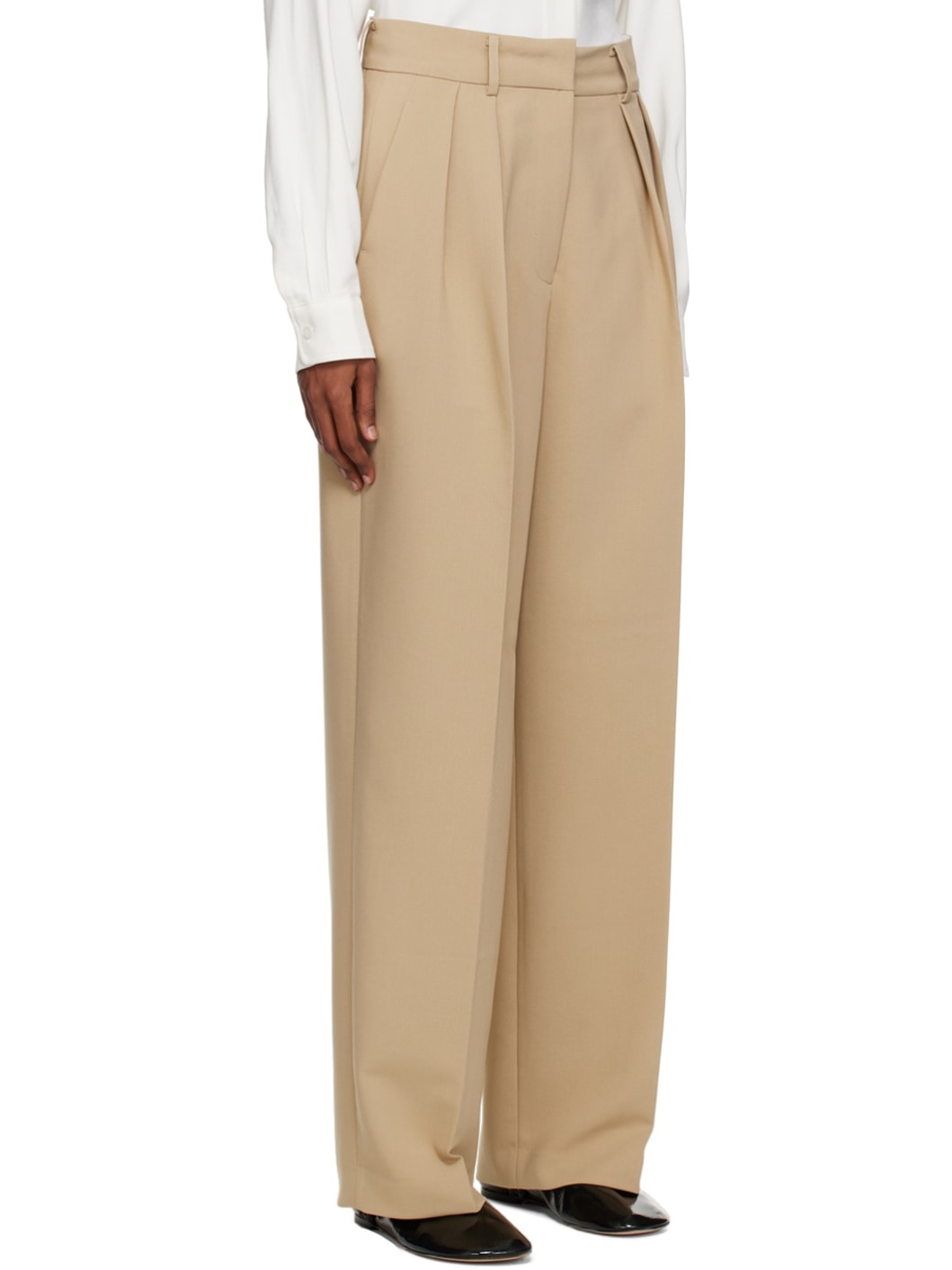 Beige Corrin Trousers - 4