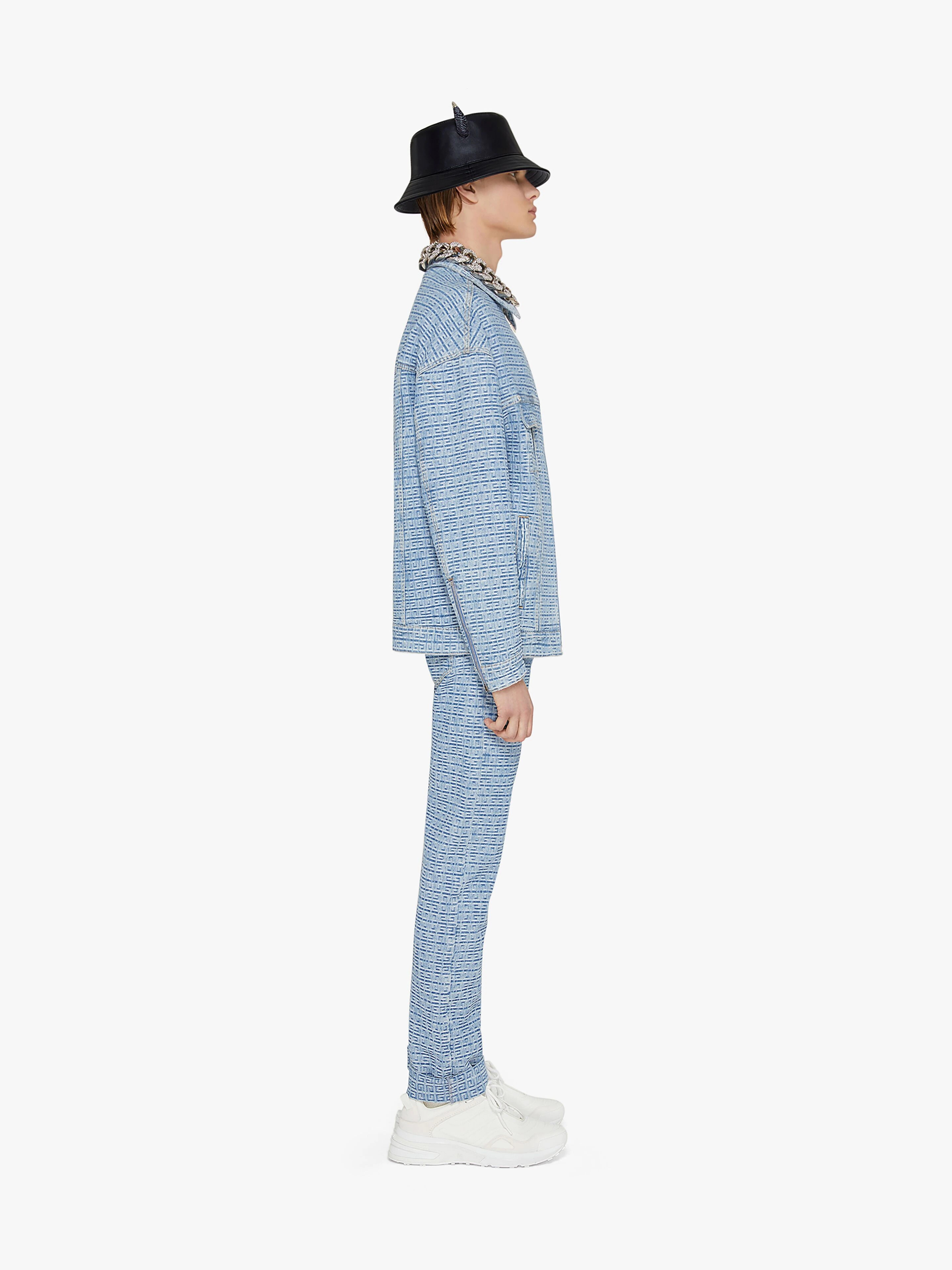 OVERSIZED JACKET IN 4G DENIM - 3