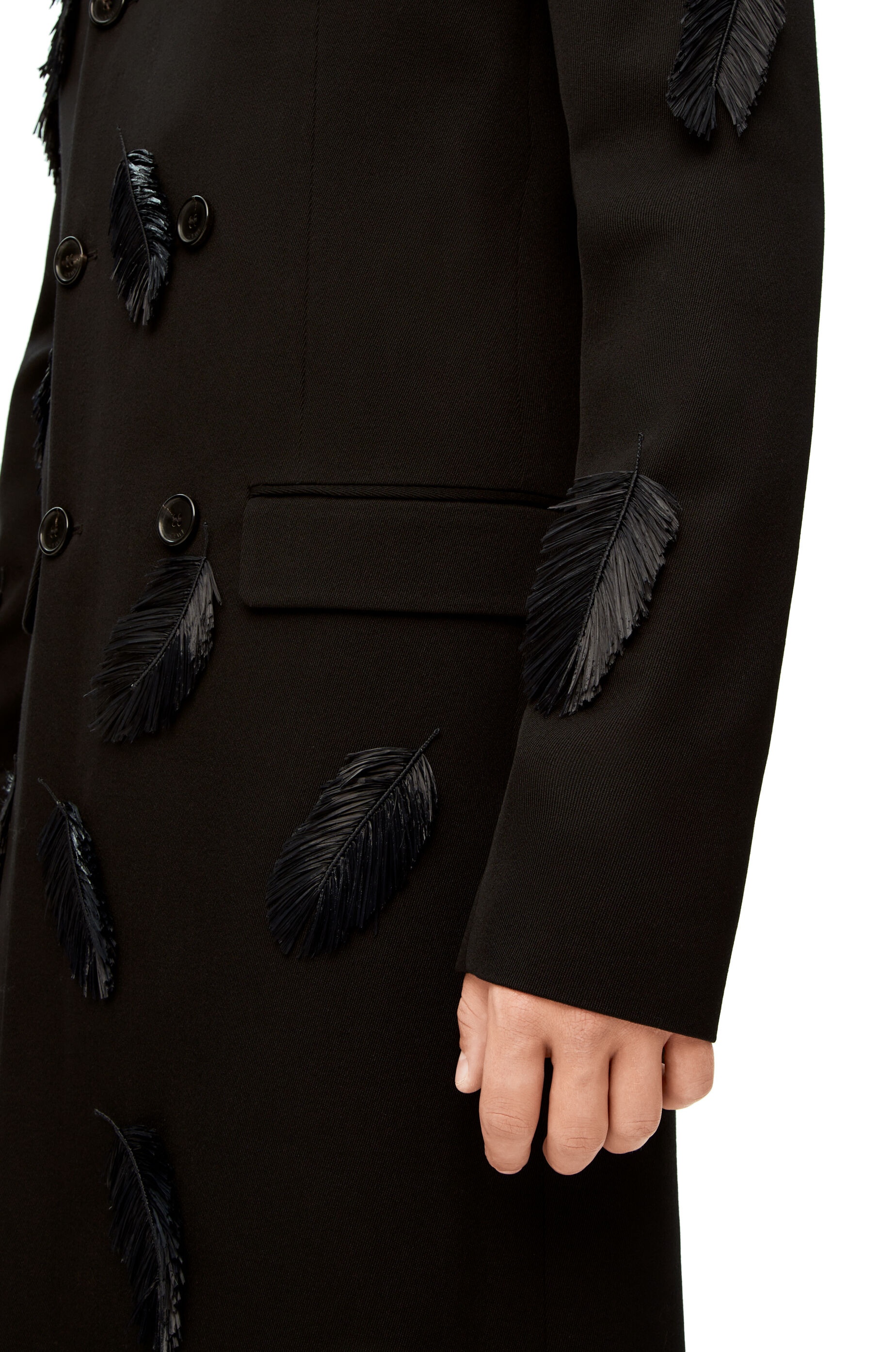 Howl long coat in wool - 5