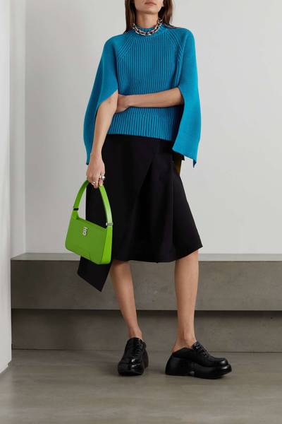 sacai Ribbed-knit sweater outlook