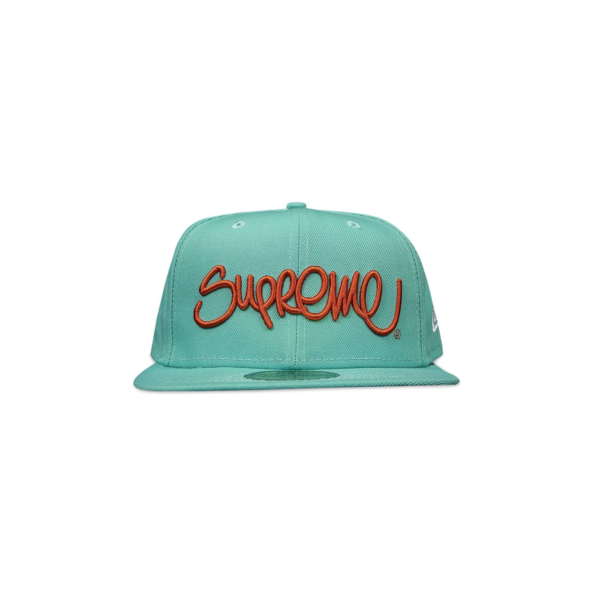 Supreme Handstyle New Era 'Mint' - 1