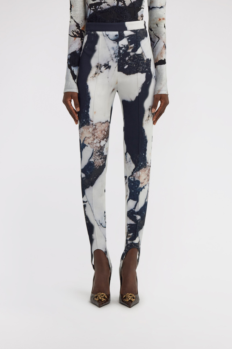 Marble Print Pants 3