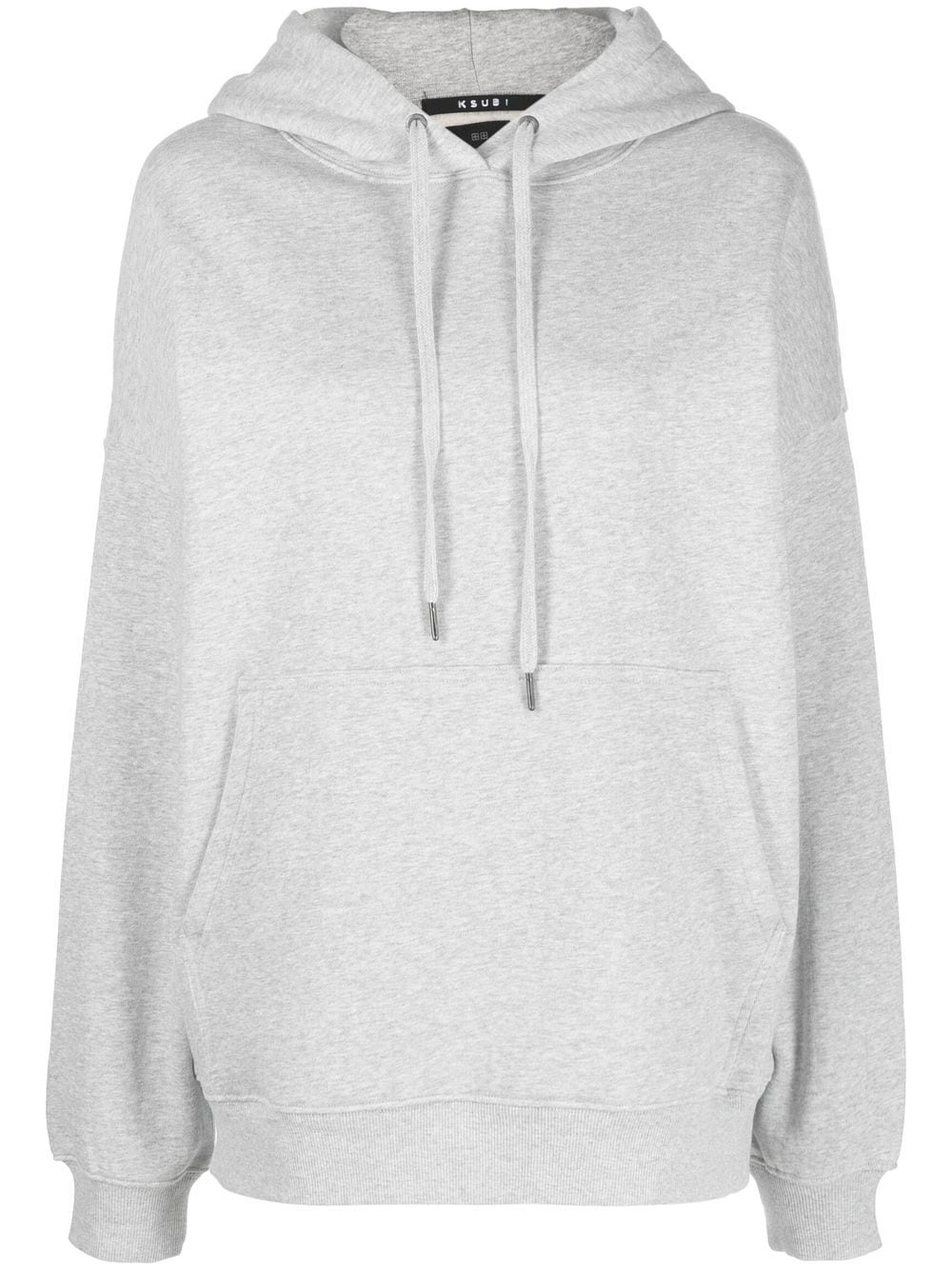 melange boyfriend-cut hoodie - 1